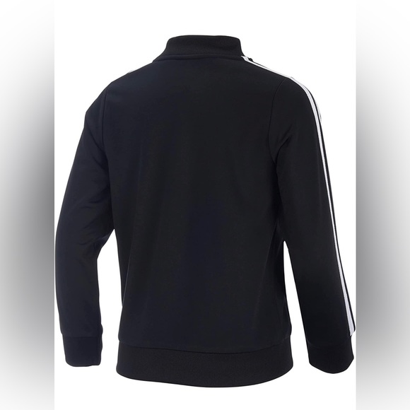 adidas Girls' Zip Front Tricot Bomber Jacket M - Picture 2 of 4